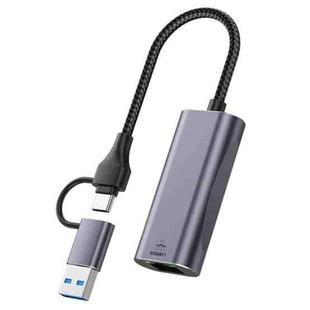 T30B USB / Type-C to Gigabit Hub Adapter for Laptop Tablet PC Phones Docking Station