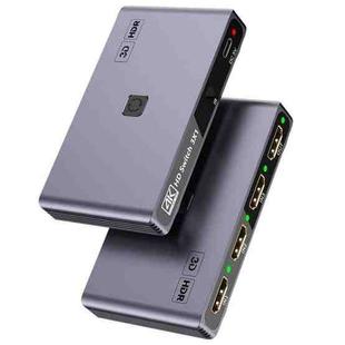 Q301 4K / 60hz HD Video Aluminum Alloy Adapter 3 Input 1 Output HDMI Switcher