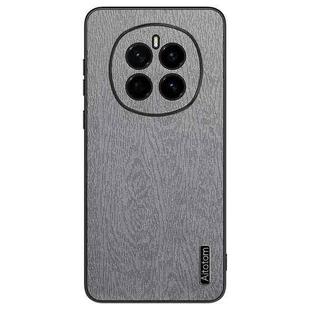 For Honor Magic 7 Tree Bark Leather Shockproof Phone Case(White)