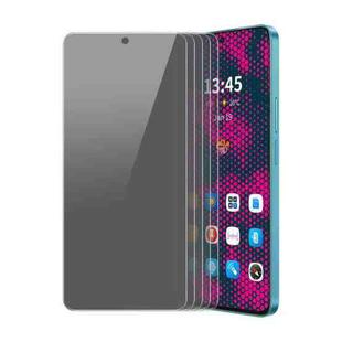 For Infinix Hot 30 Play 5pcs ENKAY Hat-Prince 28 Degree Anti-peeping Privacy Tempered Glass Film