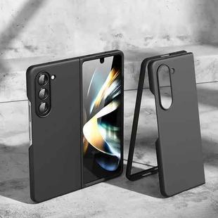 For Samsung Galaxy Z Fold6 5G Skin feeling Folding Shockproof Phone Case(Black)