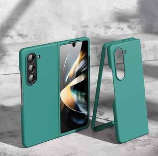 For Samsung Galaxy Z Fold6 5G Skin feeling Folding Shockproof Phone Case(Green)