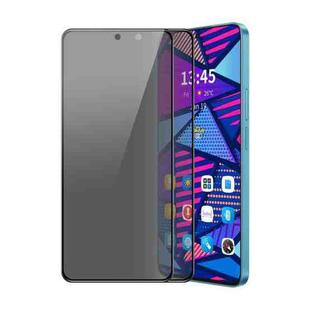 For Honor X8 4G 2pcs ENKAY Hat-Prince 28 Degree Anti-peeping Privacy Silk Print Tempered Glass Film