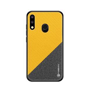 PINWUYO Honors Series Shockproof PC + TPU Protective Case for Huawei P30 Lite / Nova 4e(Yellow)