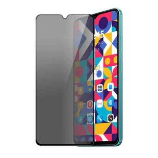 For OPPO A2x 5G ENKAY Hat-Prince 28 Degree Anti-peeping Privacy Silk Print Tempered Glass Film