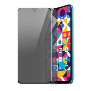 For Realme 12+ 5G Global 2pcs ENKAY Hat-Prince 28 Degree Anti-peeping Privacy Silk Print Tempered Glass Film