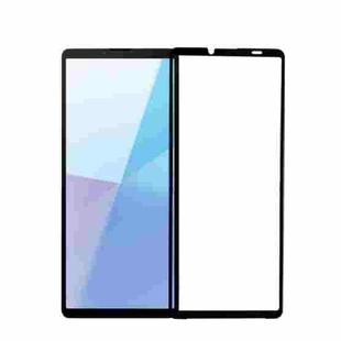 For Sony Xperia 10 VI PINWUYO 9H 3D Curved Full Screen Explosion-proof Tempered Glass Film(Black)