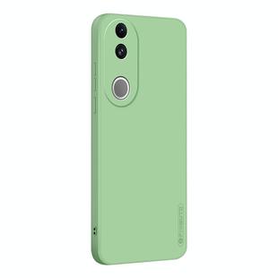 For vivo V50 PINWUYO Sense Series Liquid Silicone TPU Phone Case(Green)