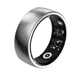 R09M SIZE 18 Smart Ring, Support Health Monitoring / Care For Families(Silver)