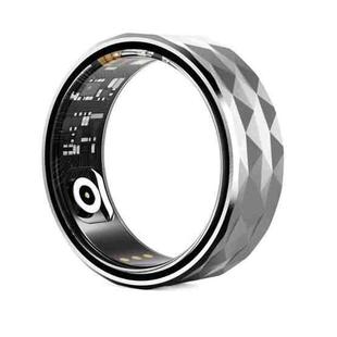 R12M SIZE 18 Smart Ring, Support Health Monitoring / Multiple Exercise Modes(Silver)