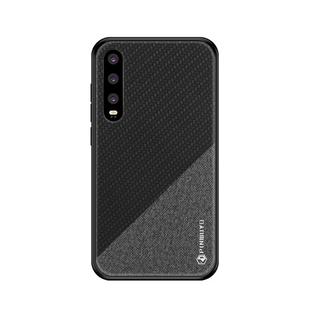 PINWUYO Honors Series Shockproof PC + TPU Protective Case for Huawei P30(Black)
