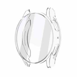 For Samsung Galaxy Watch 7 40mm Full Coverage TPU Electroplated Watch Protective Case(Transparent)