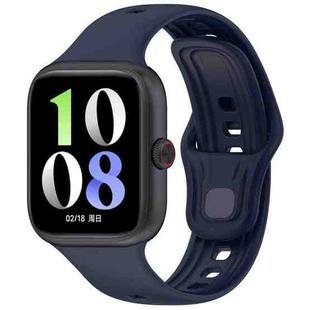 For vivo Watch GT Silicone Watch Band(Dark Blue)