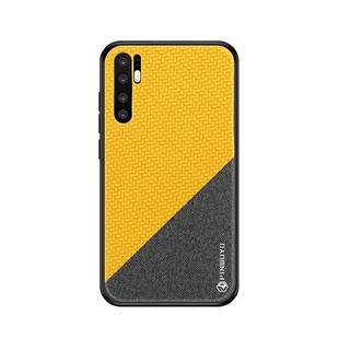 PINWUYO Honors Series Shockproof PC + TPU Protective Case for Huawei P30 Pro(Yellow)