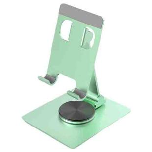 YY-022 360 Degree Rotation Aluminum Alloy Desktop Phone Tablet Holder(Green)