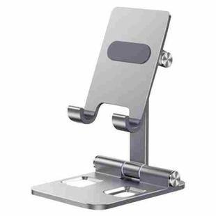 YY-003 Foldable Aluminum Alloy Desktop Tablet Phone Holder(Grey)