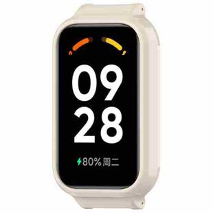 For Redmi Band 2 Half Pack PC Watch Protective Case(Creamy White)