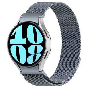 For Samsung Galaxy Watch FE Milan Magnetic Quick Release Stainless Steel Watch Band(Gray)