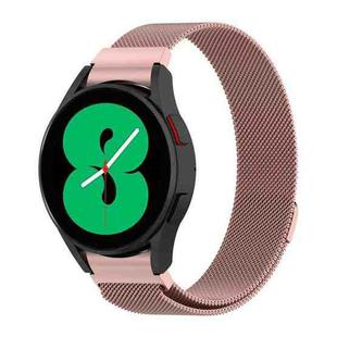 For Samsung Galaxy Watch  7 40 / 44mm Milan Magnetic Stainless Steel Watch Band(Pink)