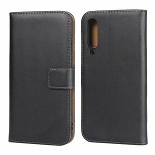 Leather Horizontal Flip Holster for Xiaomi 9 SE ,with Magnetic Clasp and Bracket and Card Slot and Wallet(Black)
