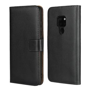 Horizontal Flip Leather Case for Huawei Mate 20 , with Magnetic Clasp and Bracket and Card Slot and Wallet(Black)