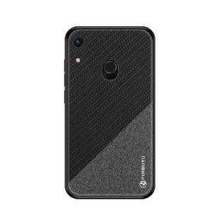 PINWUYO Honors Series Shockproof PC + TPU Protective Case for Huawei Y6 2019 (Fingerprint Hole) / Y6 Prime 2019 / Honor 8A Pro(Black)