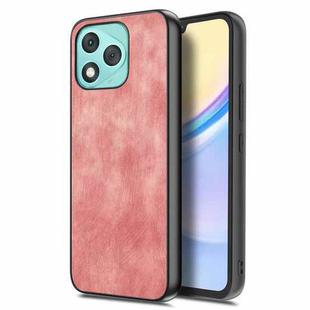 For Honor 400 Lite Glodal Vintage Leather PC Back Cover Phone Case(Pink)