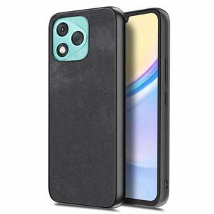 For Honor 400 Lite Glodal Vintage Leather PC Back Cover Phone Case(Black)