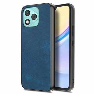 For Honor 400 Lite Glodal Vintage Leather PC Back Cover Phone Case(Blue)