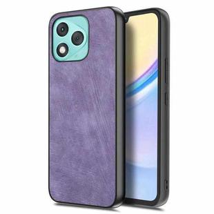 For Honor 400 Lite Glodal Vintage Leather PC Back Cover Phone Case(Purple)