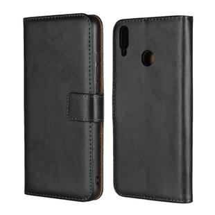 Leather Horizontal Flip Holster for Huawei Honor 8X /Honor View 10 Lite with Magnetic Clasp and Bracket and Card Slot and Wallet(Black)