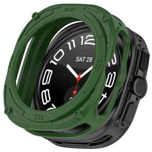 For Samsung Galaxy Watch 7 Ultra 47mm Armored TPU Watch Protective Case(Green)