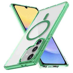 For Samsung Galaxy A15 5G Ice Color Magnetic Series TPU Hybrid Acrylic Magsafe Phone Case(Green)