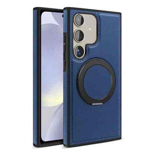 For Samsung Galaxy S24+ 5G Yashi 360 Degree Rotating MagSafe Bracket Phone Case(Blue)
