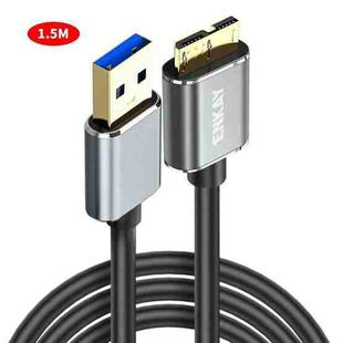 ENKAY USB 3.0 A to USB 3.0 Micro B 5Gbps Data Camera Hard Drive Cable, Length:1.5m