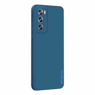 For OPPO Reno12 Global PINWUYO Sense Series Liquid Silicone TPU Phone Case(Blue)