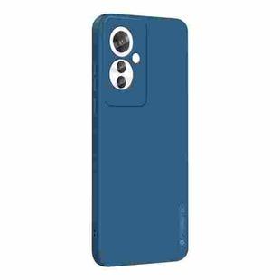 For OPPO Reno11 F PINWUYO Sense Series Liquid Silicone TPU Phone Case(Blue)