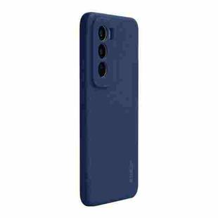 For OPPO Reno12 Pro ENKAY Liquid Silicone Soft Shockproof Phone Case(Dark Blue)