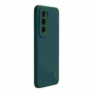 For OPPO Reno12 ENKAY Liquid Silicone Soft Shockproof Phone Case(Dark Green)