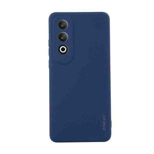 For OPPO K12 ENKAY Liquid Silicone Soft Shockproof Phone Case(Dark Blue)