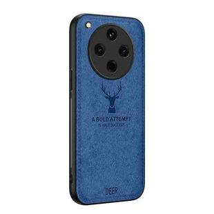 For OPPO Find X8 Pro Deer Head Cloth Skin All-inclusive Phone Case(Blue)