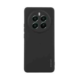For Realme 12 Pro+ ENKAY Liquid Silicone Soft Shockproof Phone Case(Black)