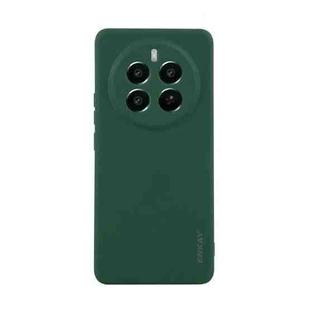 For Realme 12 Pro+ ENKAY Liquid Silicone Soft Shockproof Phone Case(Dark Green)