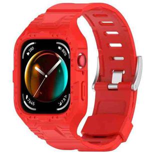 For Huawei Watch Fit3 Armour Integrated TPU Watch Band(Red)