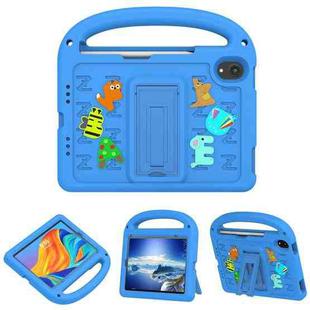 For iPad mini 6 Cartoon Sparrow EVA Shockproof Tablet Case(Blue)