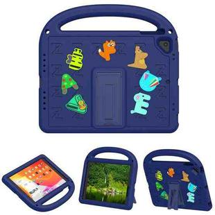 For iPad Air 2 / Air / 9.7 2018 Cartoon Sparrow EVA Shockproof Tablet Case(Navy Blue)