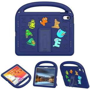 For iPad 10th Gen 10.9 2022 Cartoon Sparrow EVA Shockproof Tablet Case(Navy Blue)