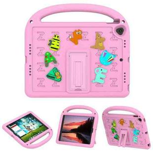 For iPad 10.2 / Air 3 10.5 Cartoon Sparrow EVA Shockproof Tablet Case(Pink)