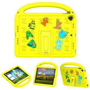 For iPad 10.2 / Air 3 10.5 Cartoon Sparrow EVA Shockproof Tablet Case(Yellow)