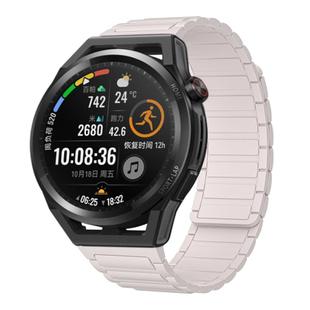 For Huawei Watch GT Runner 22mm I-shaped Magnetic Silicone Watch Band(Starlight)